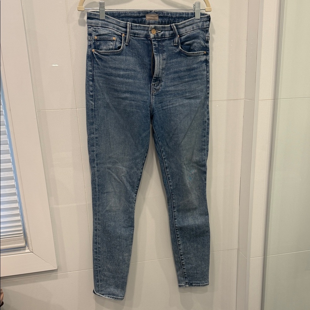 Mother Women’s High Waisted Looker Ankle Jeans